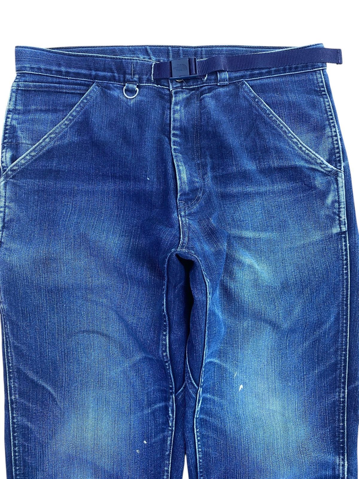 The North Face The NorthFace With Belt Loop Detail Faded Wash Straight Jean Size US 32 / EU 48 - 2 Thumbnail