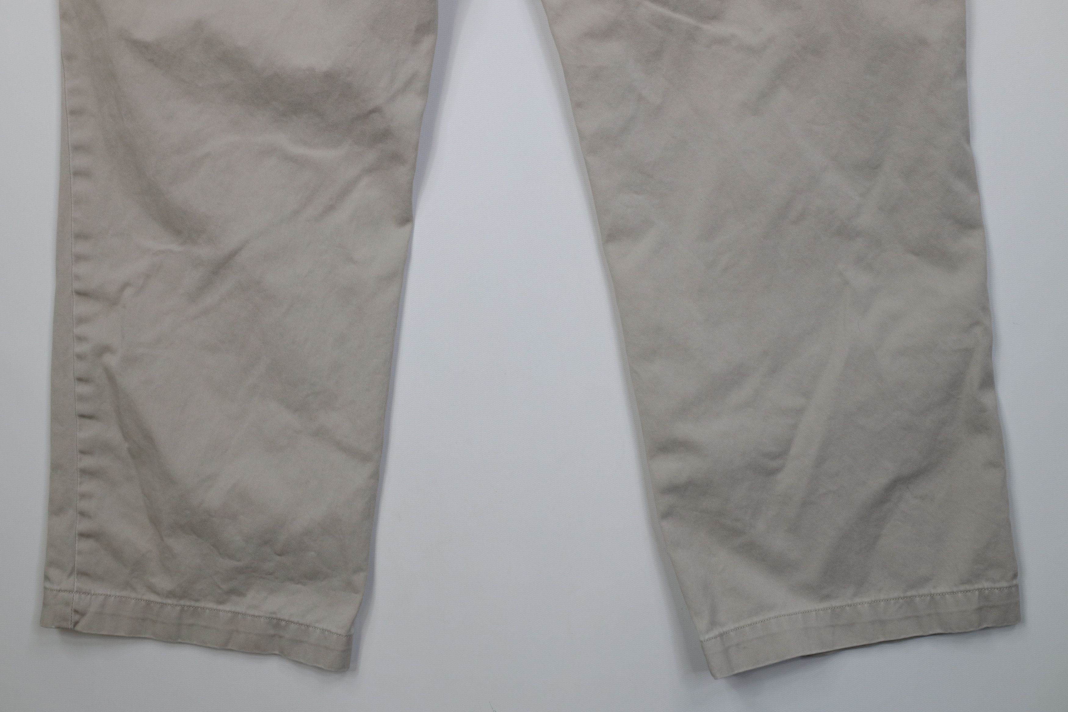Polo Ralph Lauren Vintage Ralph Lauren Fit Wide Leg Chino Pants Beige Cotton Size US 38 / EU 54 - 14 Thumbnail
