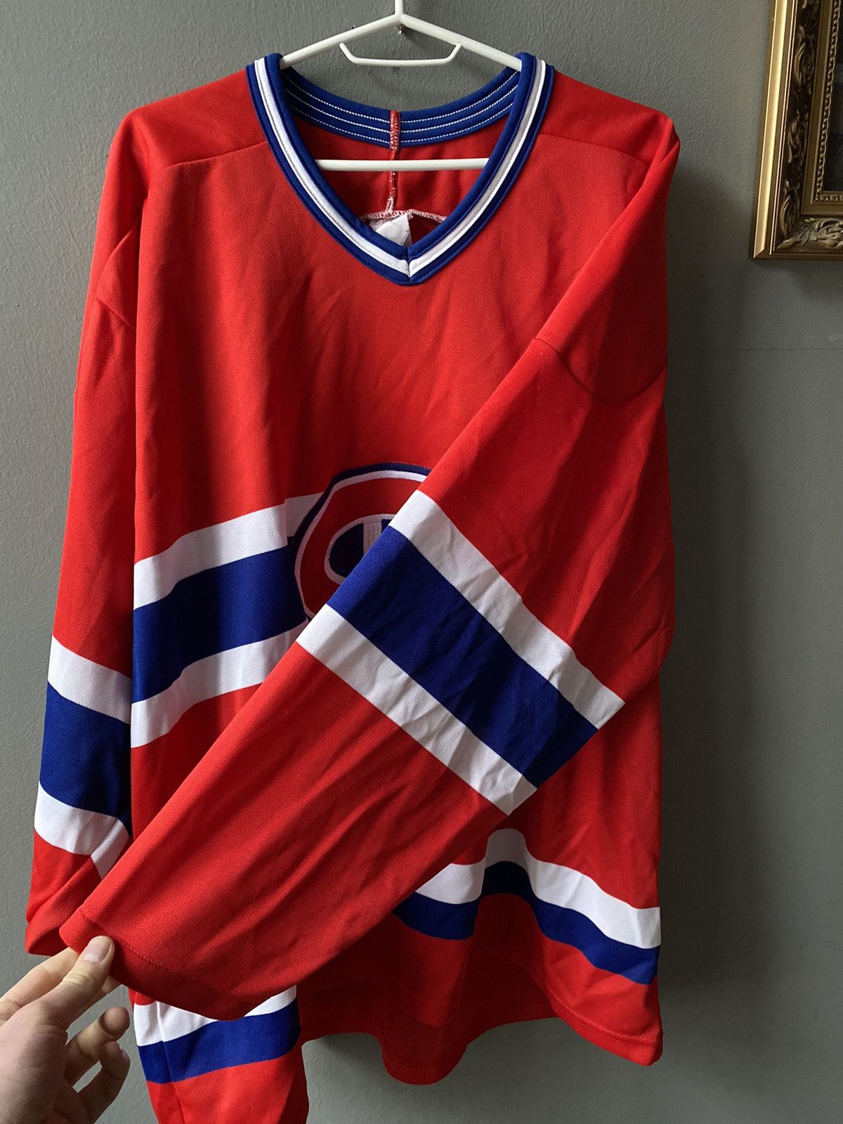 NFL Vintage Jerseys MONTREAL CANADIENS Very Rare NHL Jersey Size US XL / EU 56 / 4 - 11 Thumbnail