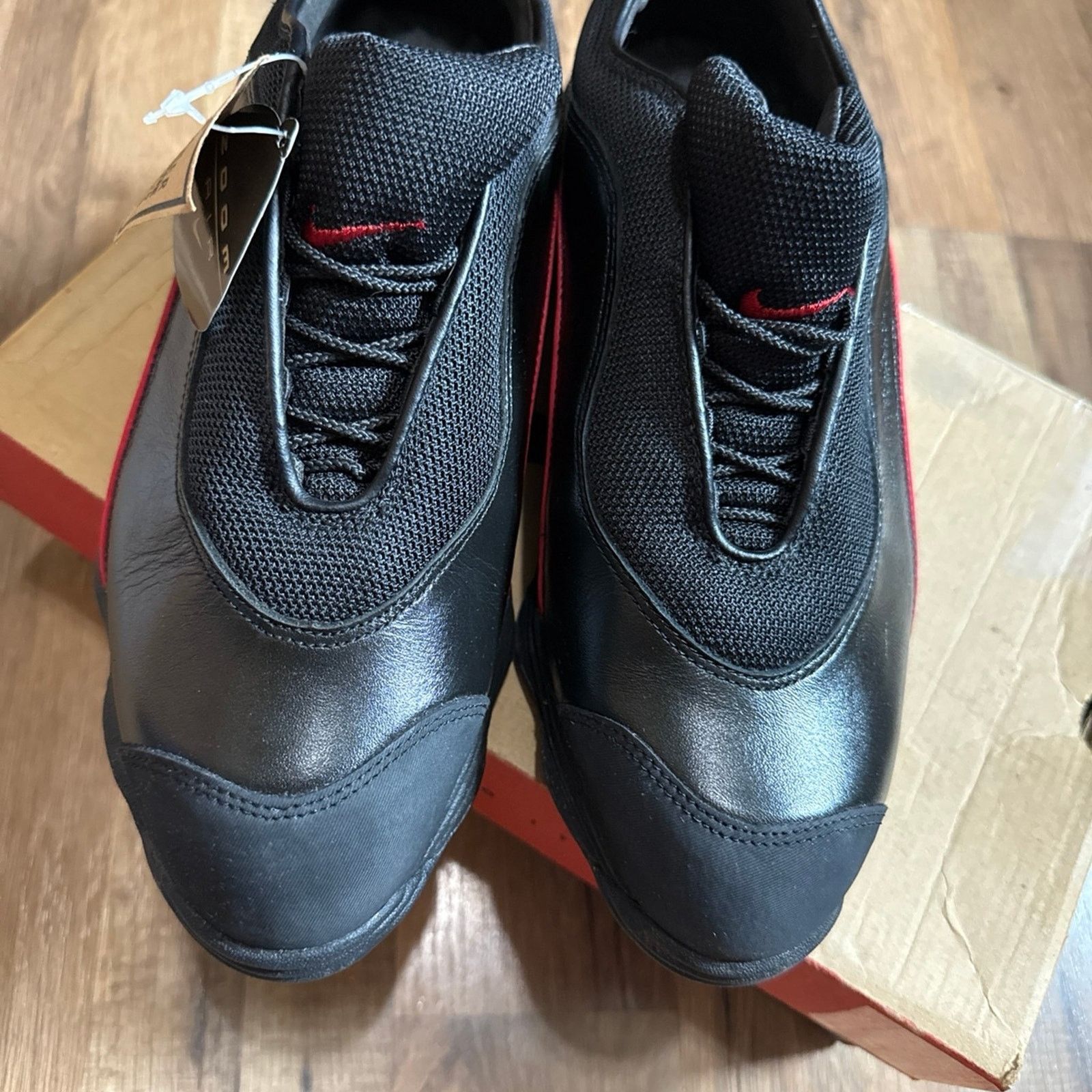 Nike 90s Nike Tiger Woods Air Zoom T-Range Black Varsity Red Size US 8 / EU 41 - 5 Thumbnail