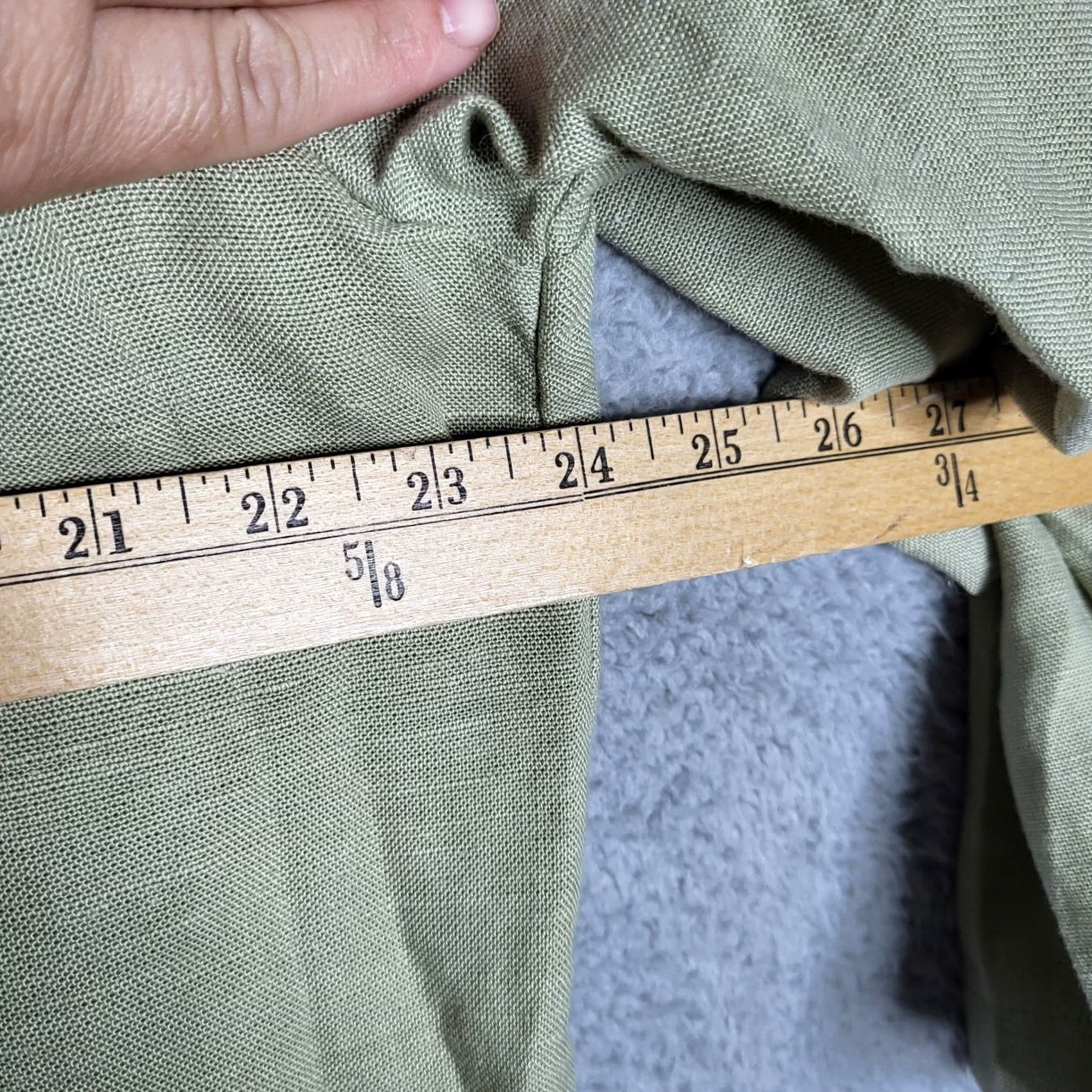 Vintage VINTAGE Layers Santa Barbara Blouse Womens M Green Women light button Size Size M / US 6-8 / IT 42-44 - 2 Thumbnail
