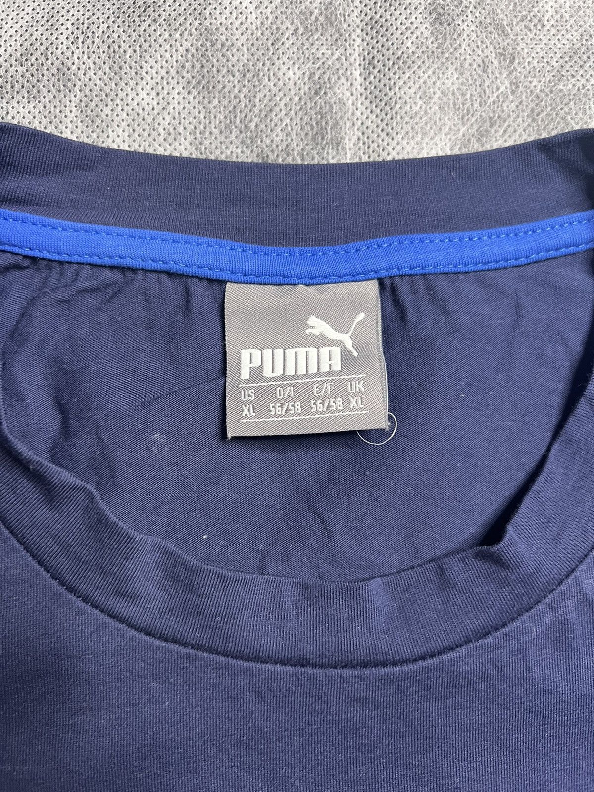 Puma Vintage Puma Itallia T-Shirt Size US XL / EU 56 / 4 - 4 Thumbnail