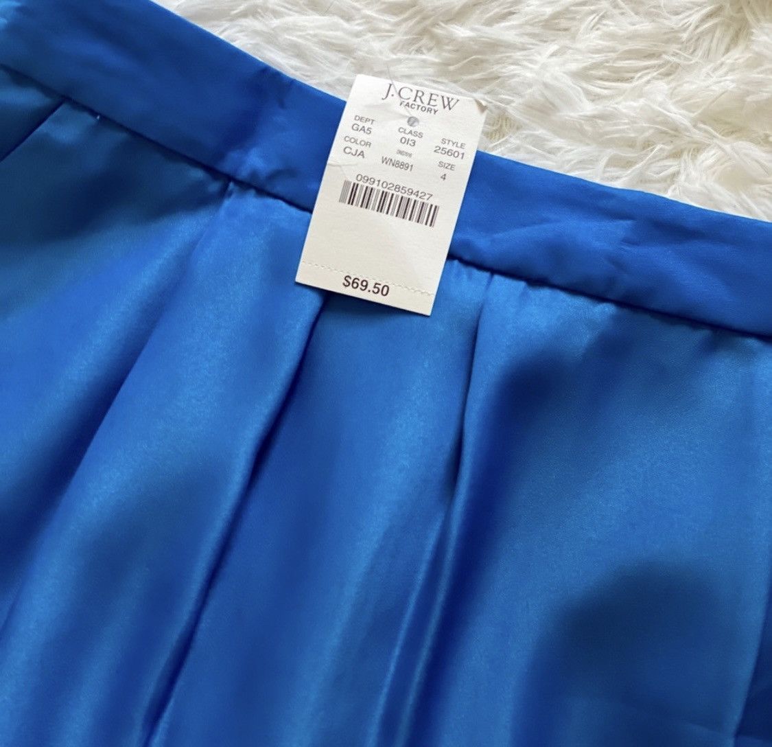 J.Crew J CREW A LINE COLOR BLOCK ABOVE KNEE MINI SKIRT Size 27" / US 4 / IT 40 - 6 Thumbnail