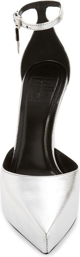 Givenchy o1loc1c0724 G-Lock Pumps in Silver Size US 10 / IT 40 - 3 Thumbnail