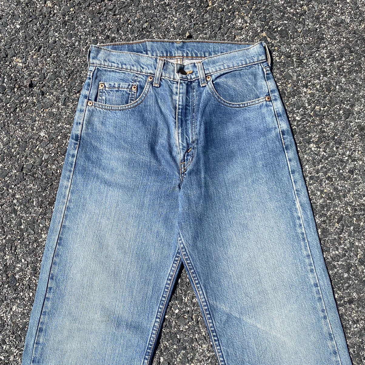Levi's Vintage Clothing Vintage Levi’s 512 Blue Wash Denim Jeans Size US 28 / EU 44 - 2 Thumbnail