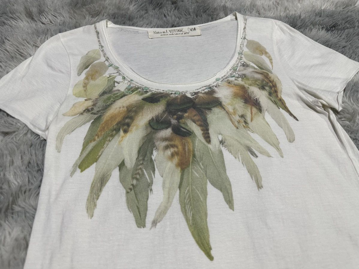 GOA 🔥Y2K Archived Goa Trompe L’oiel 3D Necklace Shirt Size US S / EU 44-46 / 1 - 3 Thumbnail