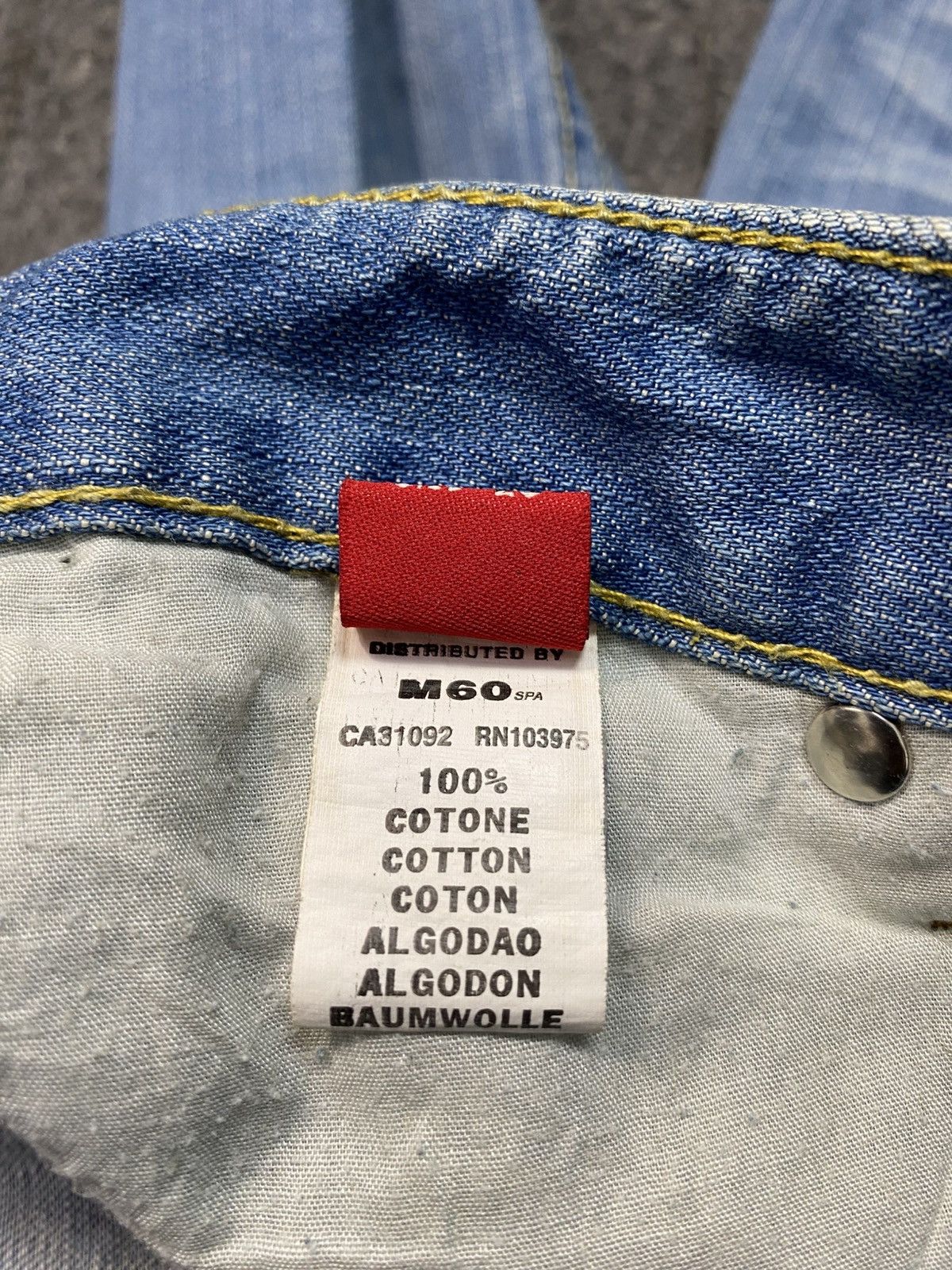 Miss Sixty Hype Miss Sixty Indigo Denim Jeans Slim Fit Size 28" / US 6 / IT 42 - 10 Thumbnail