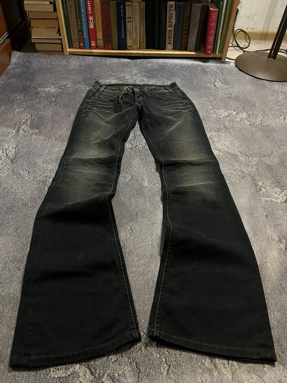 Vintage Vintage Avan Garde Slim Fit Dark Jeans / Number Nine Style Size US 28 / EU 44 - 1 Thumbnail