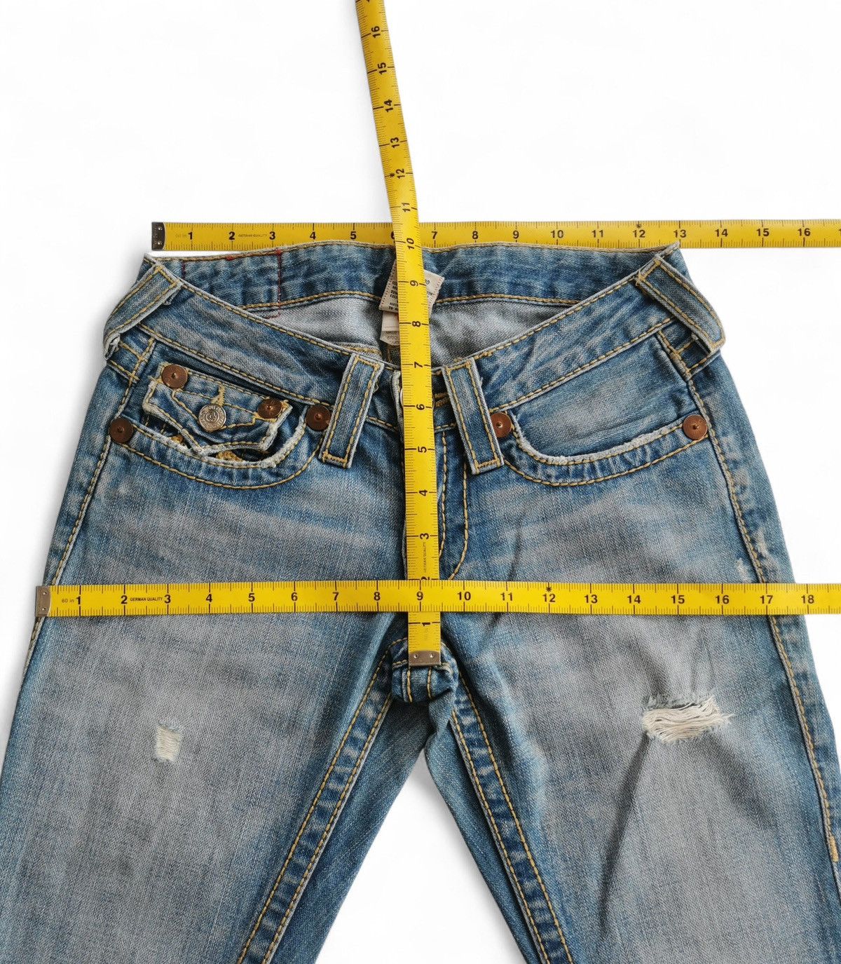True Religion True Religion Bootcut Jeans Size 25" / US 0 / IT 36 - 8 Thumbnail