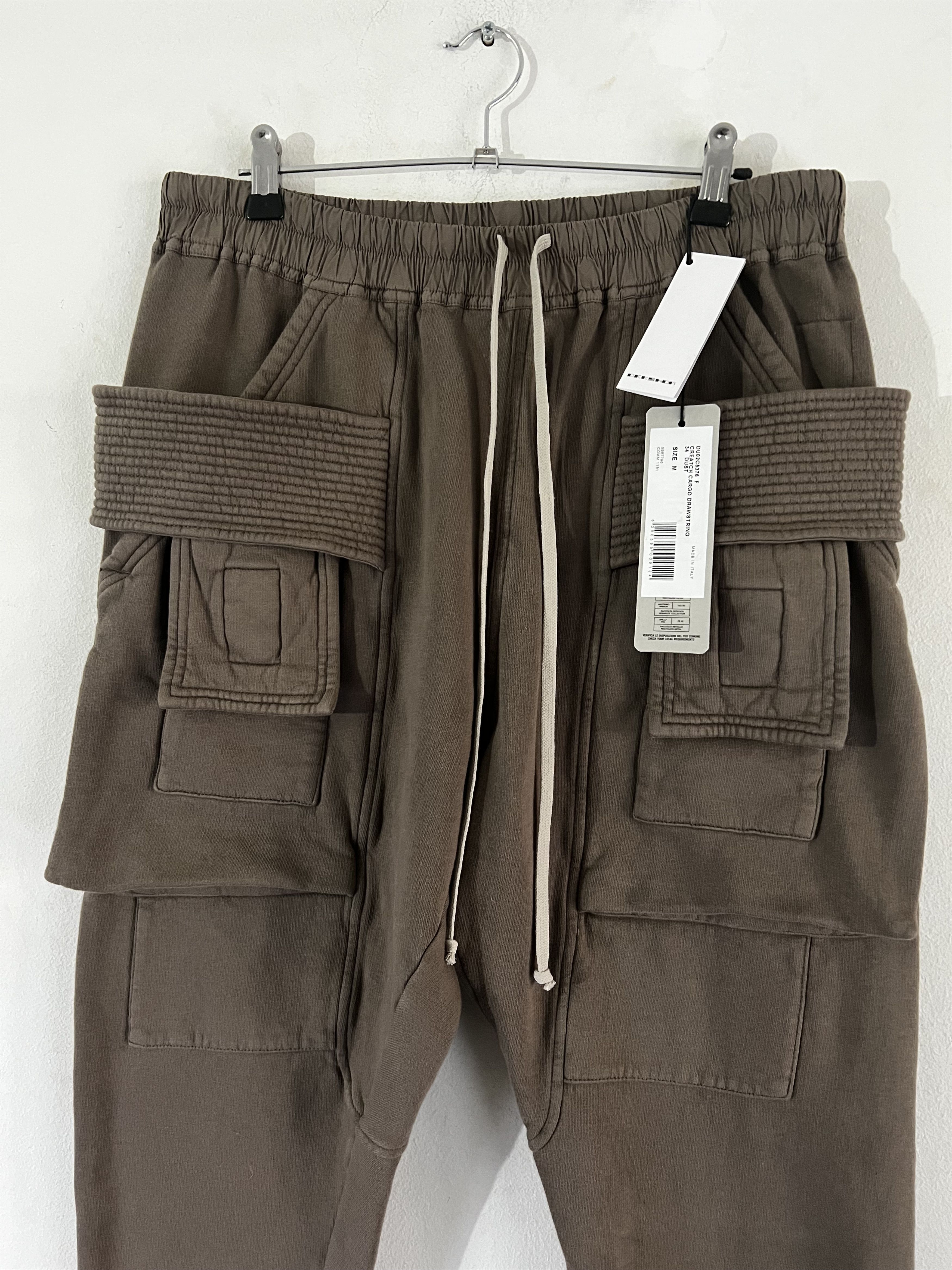 Rick Owens Drkshdw Creatch Cargo Drawstring Size US 32 / EU 48 - 6 Thumbnail