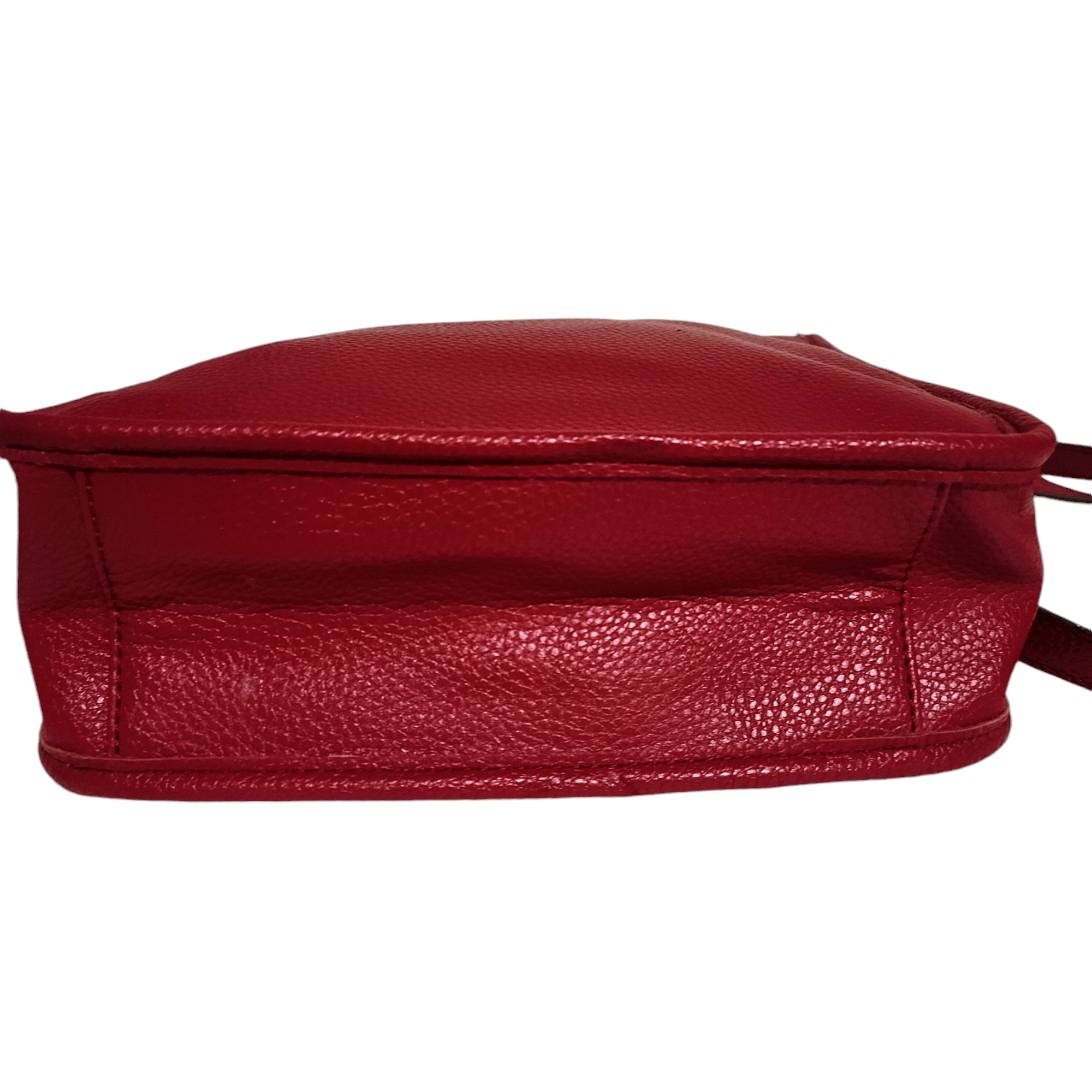 Nine West Nine West Red Faux Leather Shoulder Crossbody Bag Size ONE SIZE - 7 Thumbnail