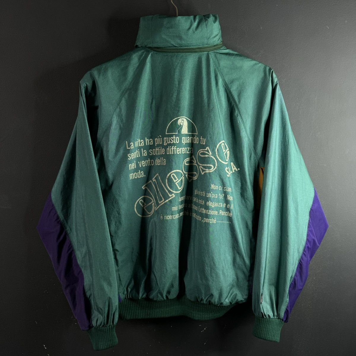 Ellesse Vintage Ellesse 90's Windbreaker Jacket Size US M / EU 48-50 / 2 - 1 Thumbnail