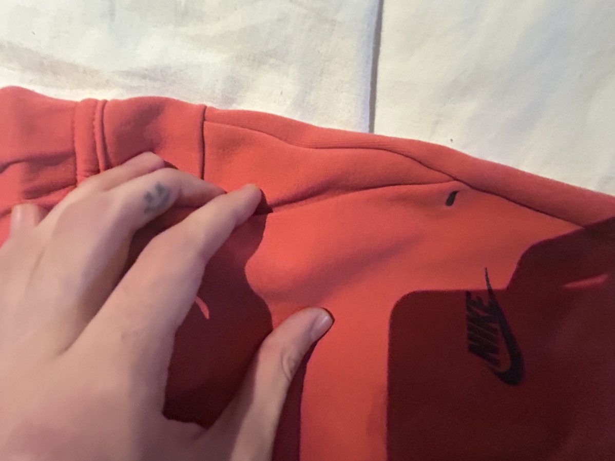 Nike Nike Tech Fleece FULL SUIT “Lobster red” sz M tall top L bot Size US L / EU 52-54 / 3 - 14 Thumbnail