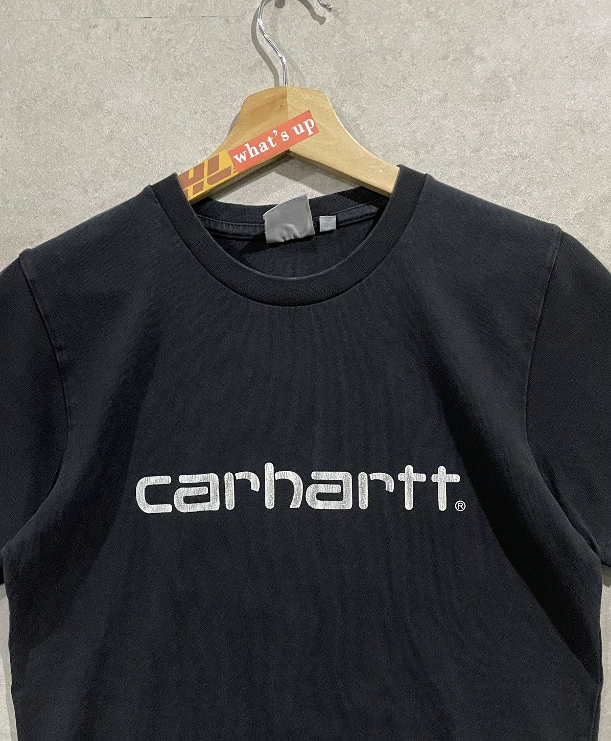 Carhartt × Vintage Vintage Y2K Carhatt Spell Out OG Tee Size US S / EU 44-46 / 1 - 2 Thumbnail