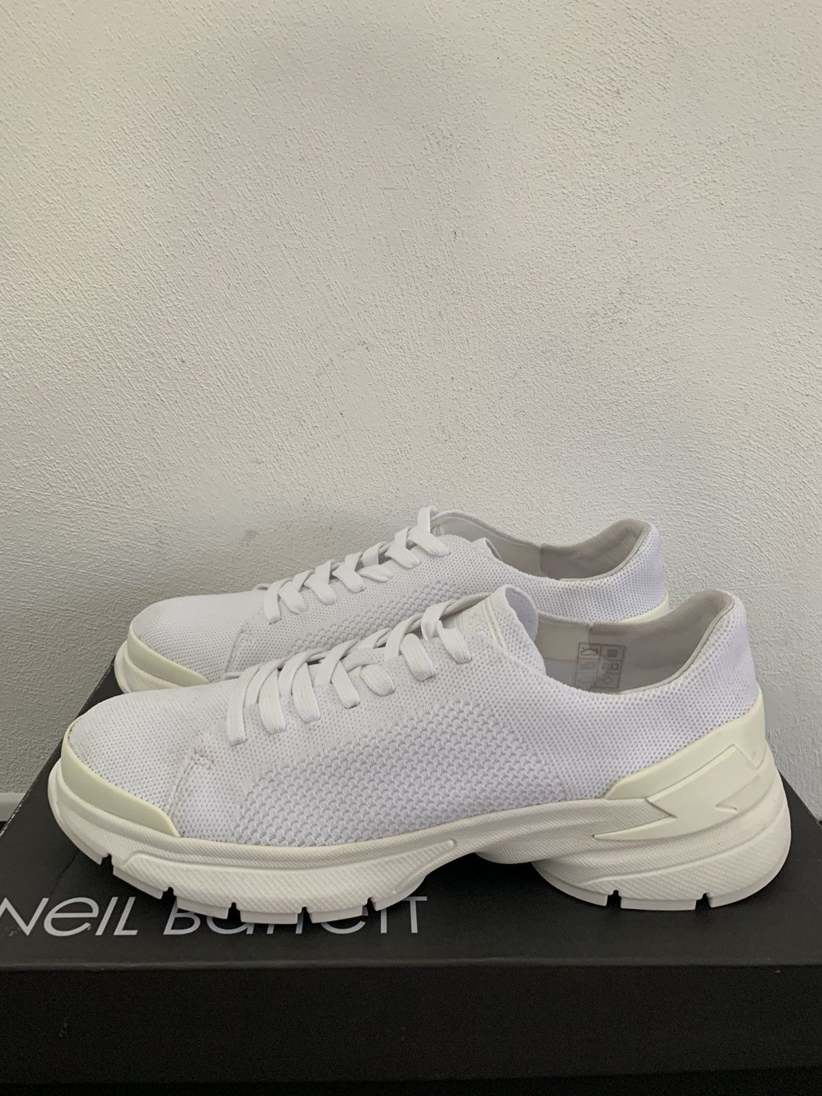Neil Barrett Neil Barrett Bolt Lace Up Sneakers Size US 8 / EU 41 - 3 Thumbnail