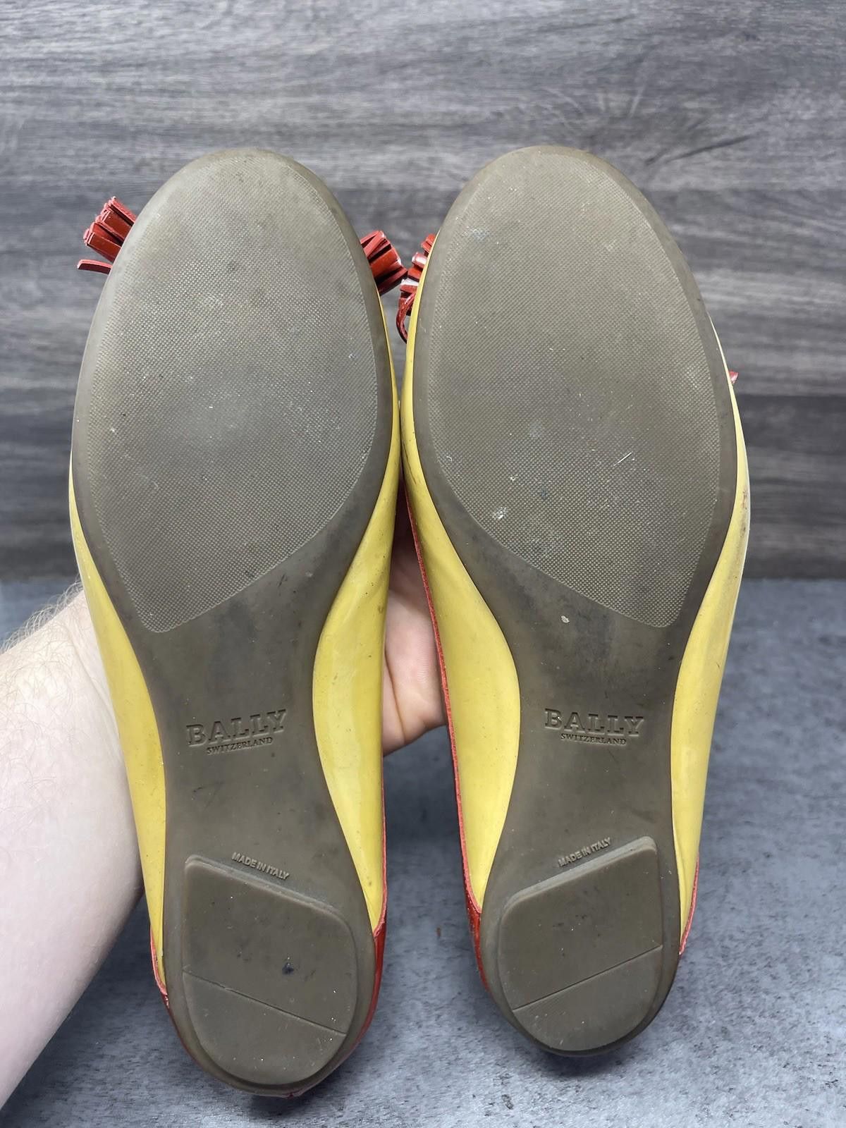 Bally BALLY Shoes Womens Size 5.5 (35.5) Ballet Flats Red Size US 5.5 / IT 35.5 - 8 Thumbnail
