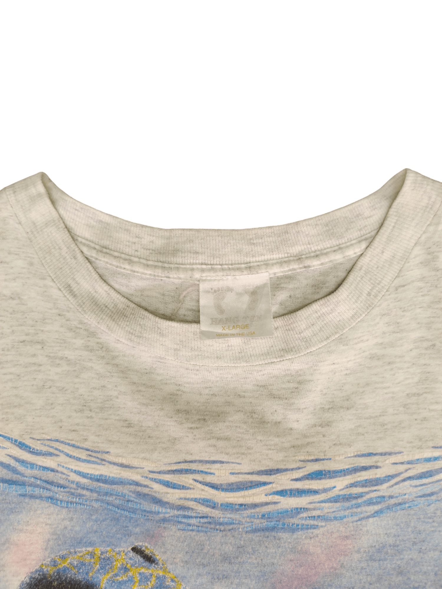 Hang Ten Vintage 90s Hang Ten Blue whales Surfing T-Shirt Size US XL / EU 56 / 4 - 3 Thumbnail