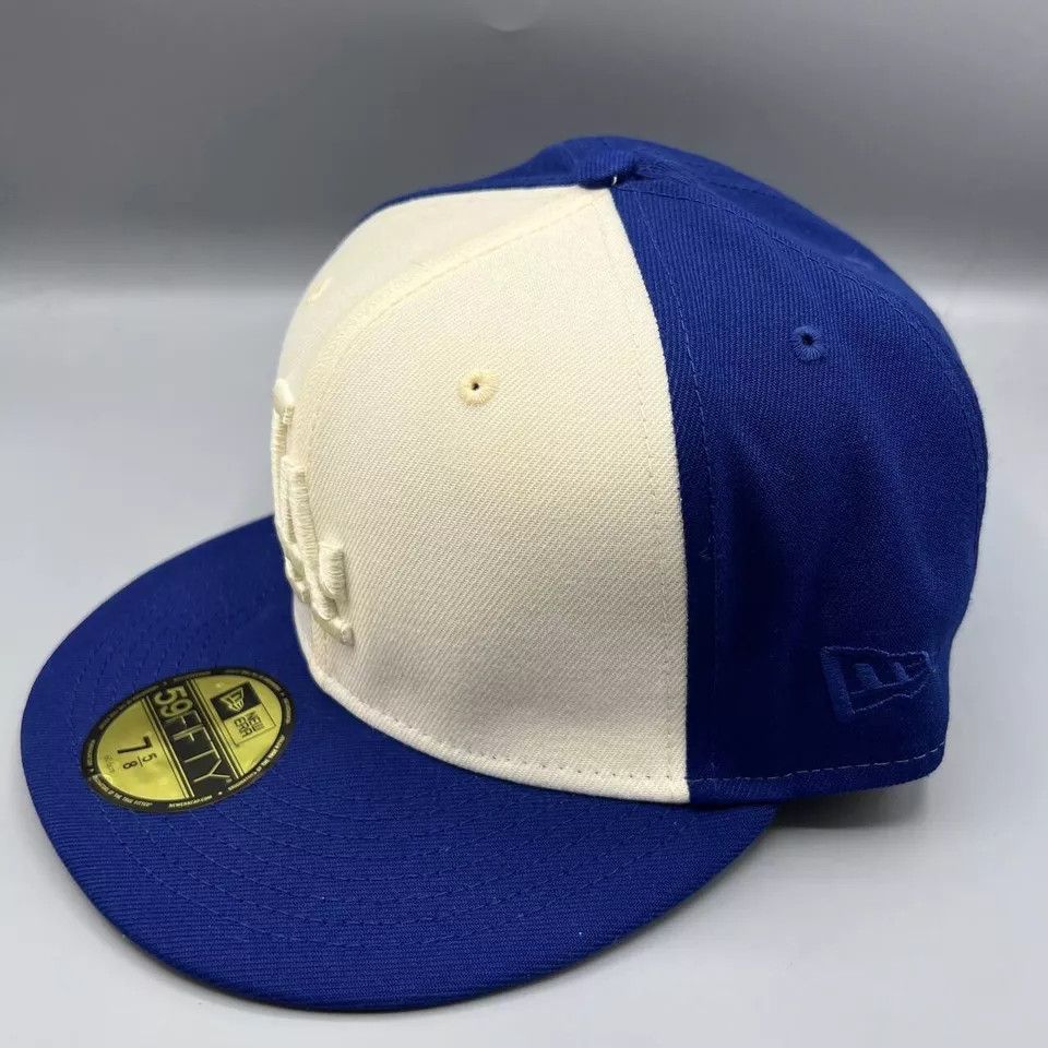 New Era Los Angeles LA Dodgers Hat 7 5/8 59Fifty New Era MLB Fitted Size ONE SIZE - 3 Thumbnail