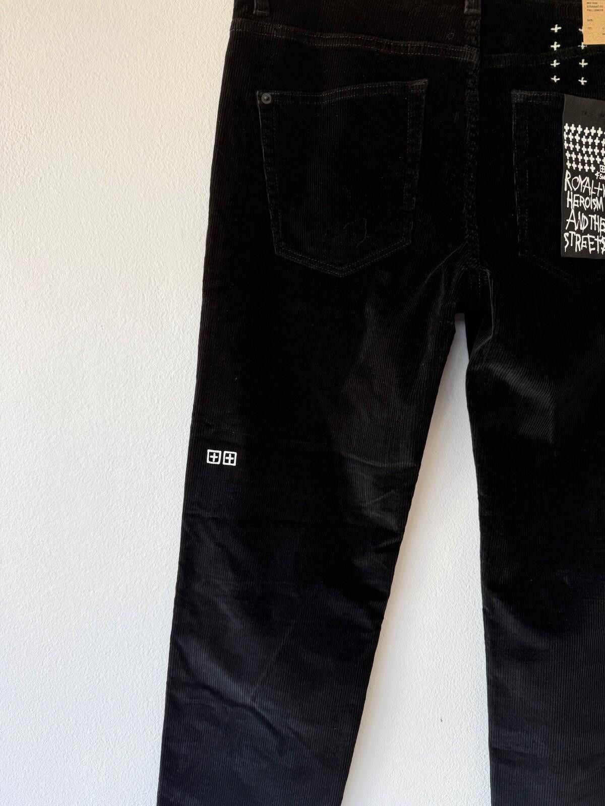 Ksubi new Ksubi mens jeans hazlow black cord corduroy 32 Size US 32 / EU 48 - 7 Thumbnail