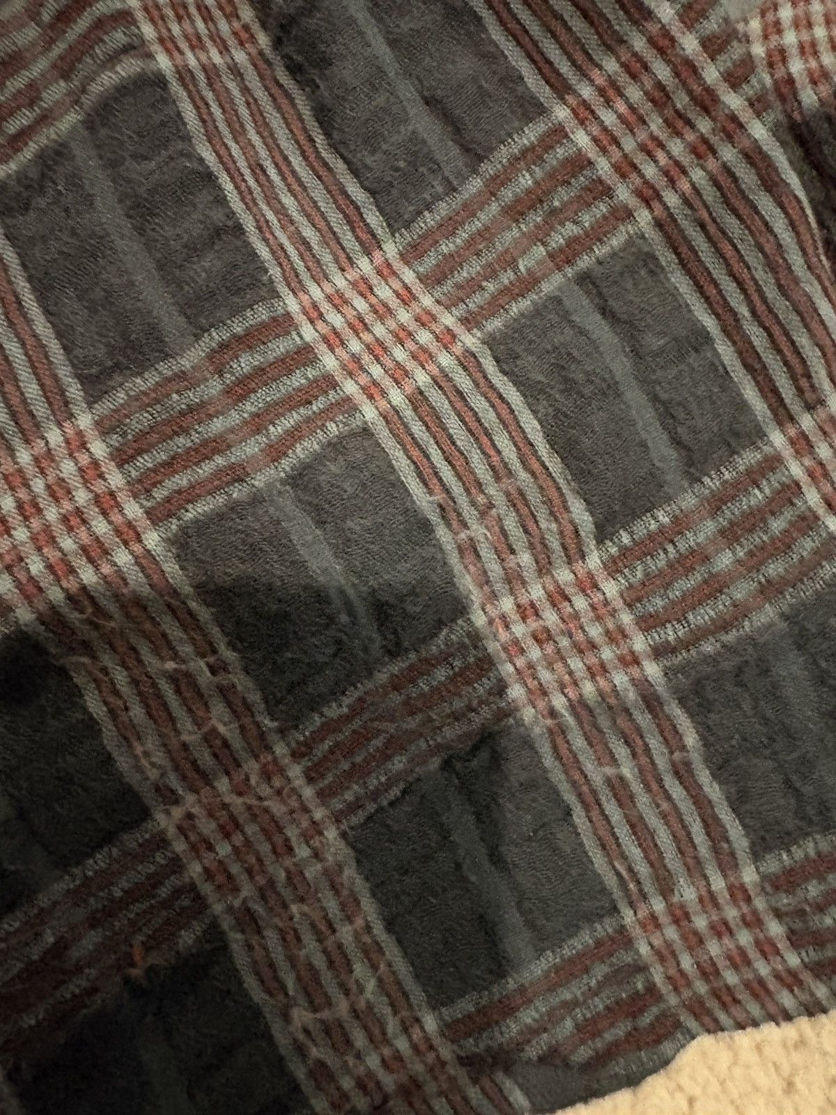 Chrome Hearts Chrome Hearts Plaid Shirt Flannel Button with leather cross Size US S / EU 44-46 / 1 - 10 Thumbnail