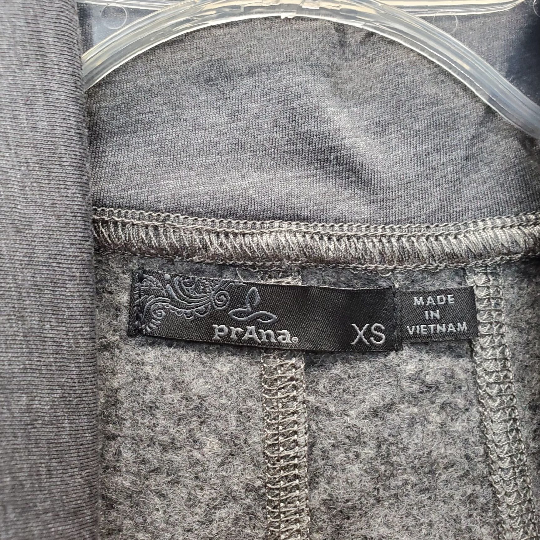 Prana prAna Ziller Tunic Sweater Womens XS Heather Gray Shawl Neck Fleece Lined Knit Pocketed Regular Size XS Womens Color Gray 1963491 Size XS / US 0-2 / IT 36-38 - 5 Thumbnail