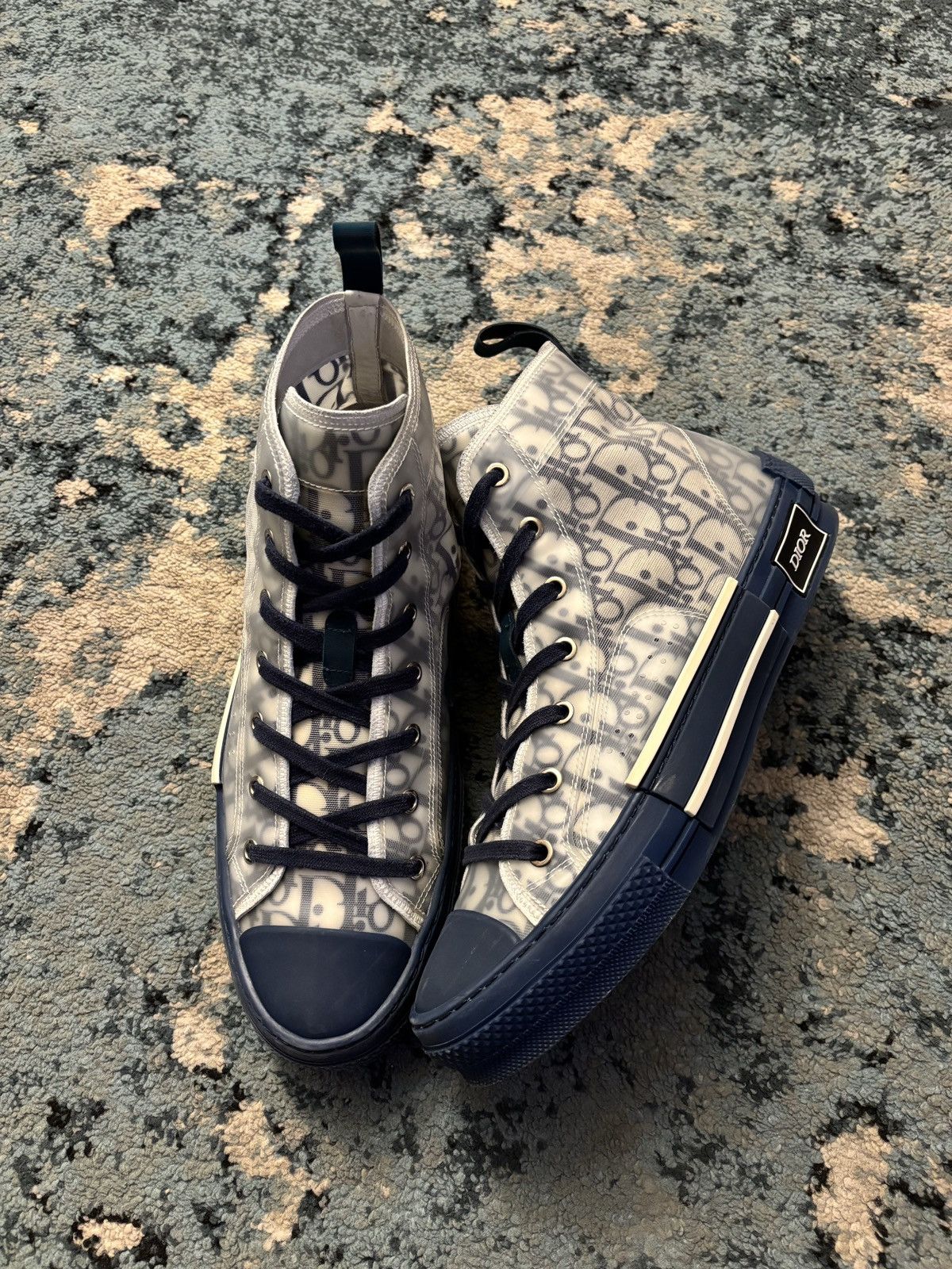 Dior Dior Oblique B23 High Top Sneaker Size 42 (9US) No Box Size US 9 / EU 42 - 1 Thumbnail