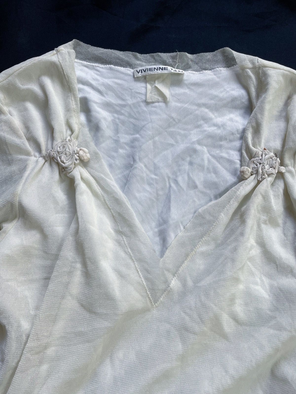 Vivienne Tam VIVIENNE TAM DOUBLE LAYER LONG SLEEVE jean paul gaultier Size S / US 4 / IT 40 - 3 Thumbnail