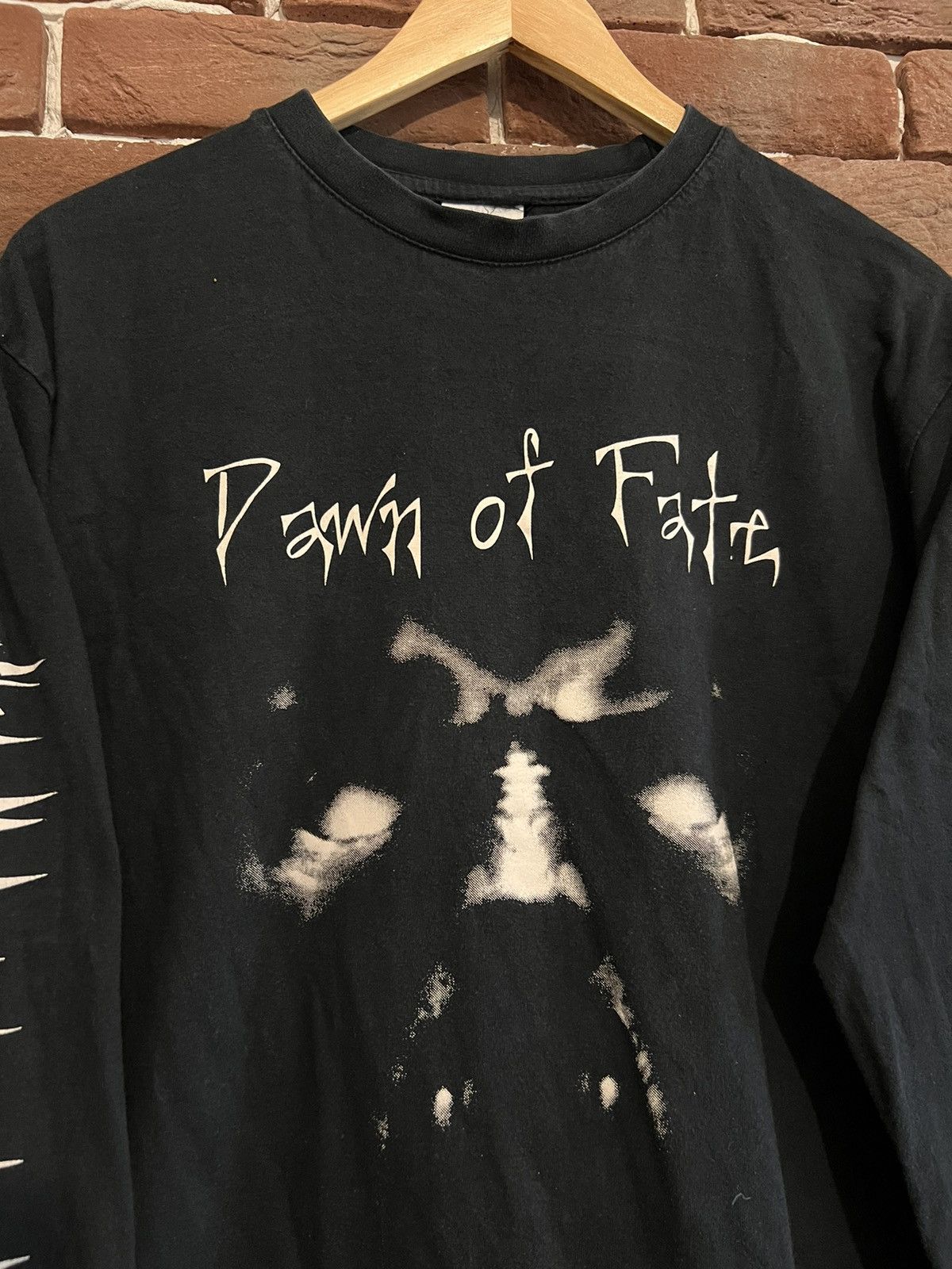 Band Tees Rare Vintage 90s Dawn Of Fate Hate Blood Black Metal Tshirt Size US L / EU 52-54 / 3 - 3 Thumbnail