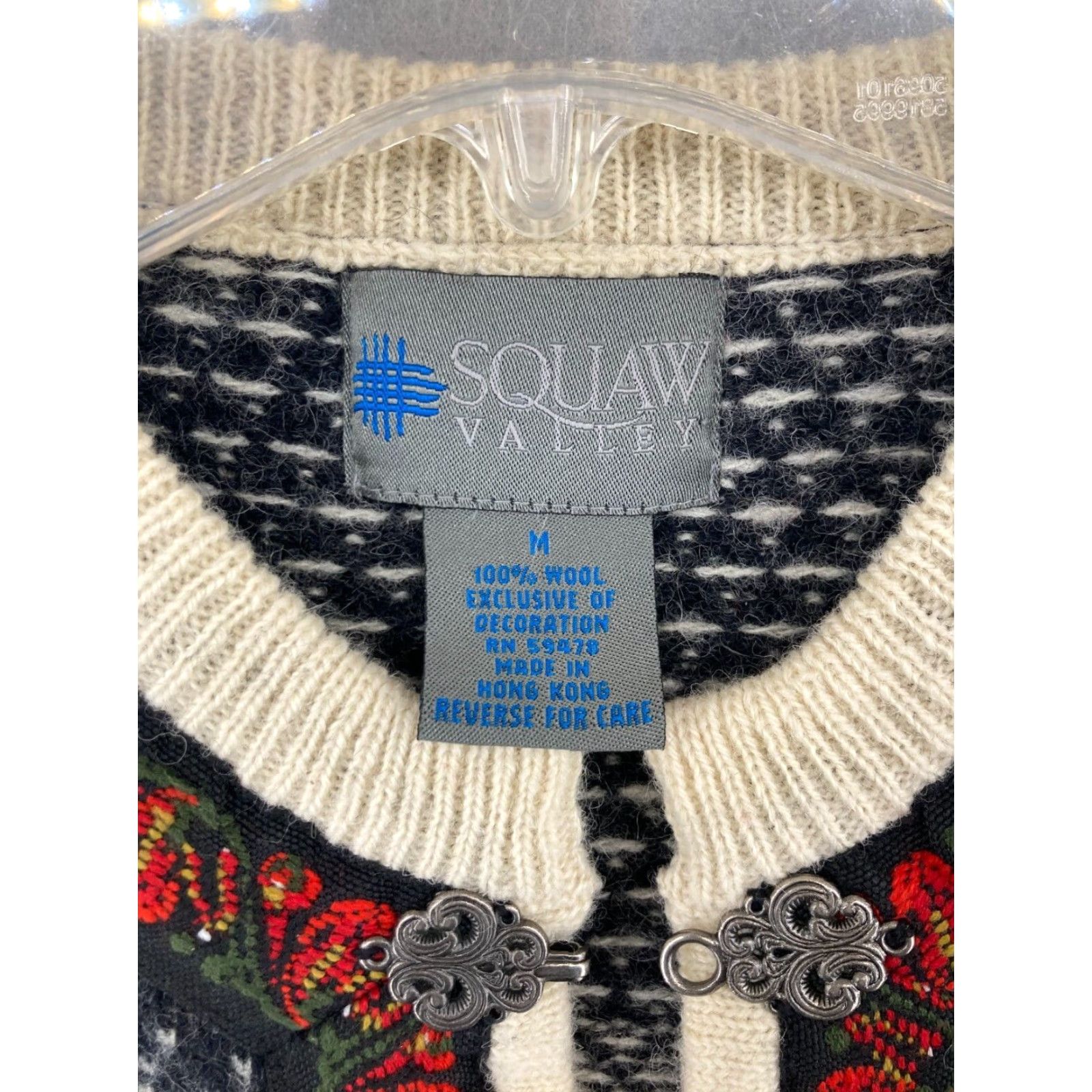 Vintage VINTAGE Squaw Valley Cardigan Womens Medium Wool Size M / US 6-8 / IT 42-44 - 5 Thumbnail