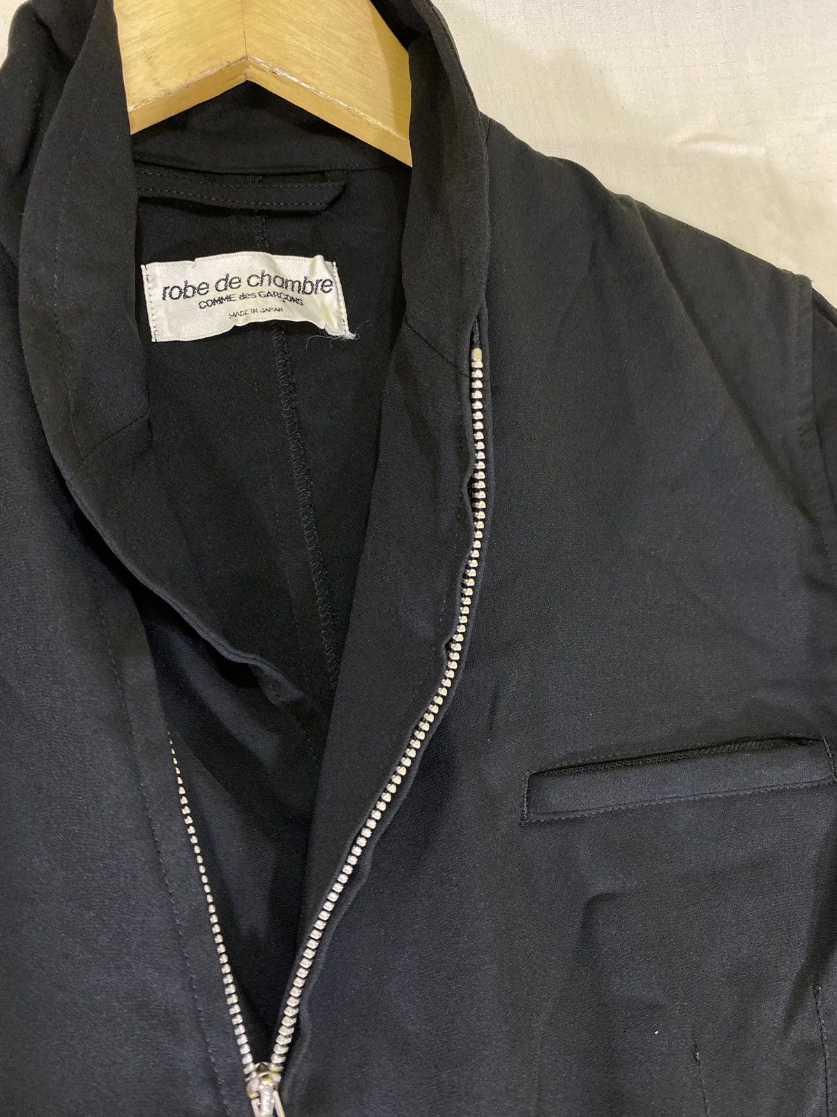 Comme des Garcons Homme robe des cdg zip blazer Size US S / EU 44-46 / 1 - 3 Thumbnail