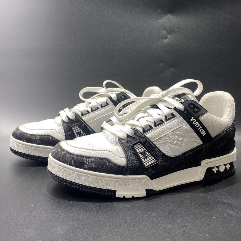 Louis Vuitton Louis Vuitton Panda Print Casual Sneakers 0089 Size US 8 / EU 41 - 1 Thumbnail