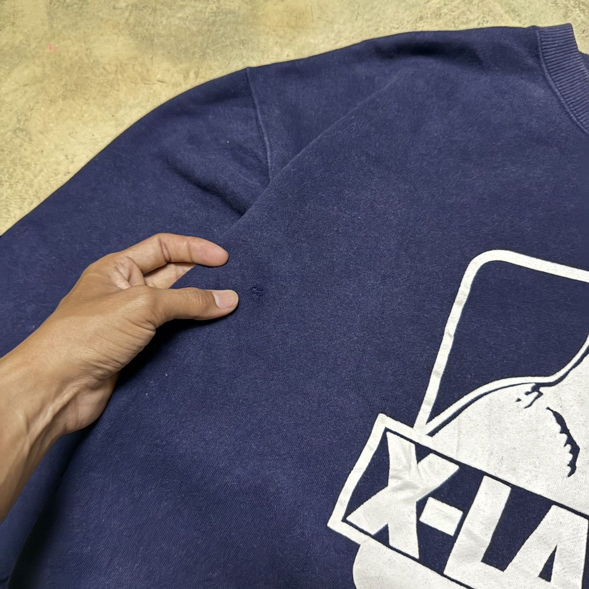 X-LARGE Vintage 90s X Large Big Logo Sweatshirt Size US M / EU 48-50 / 2 - 5 Thumbnail