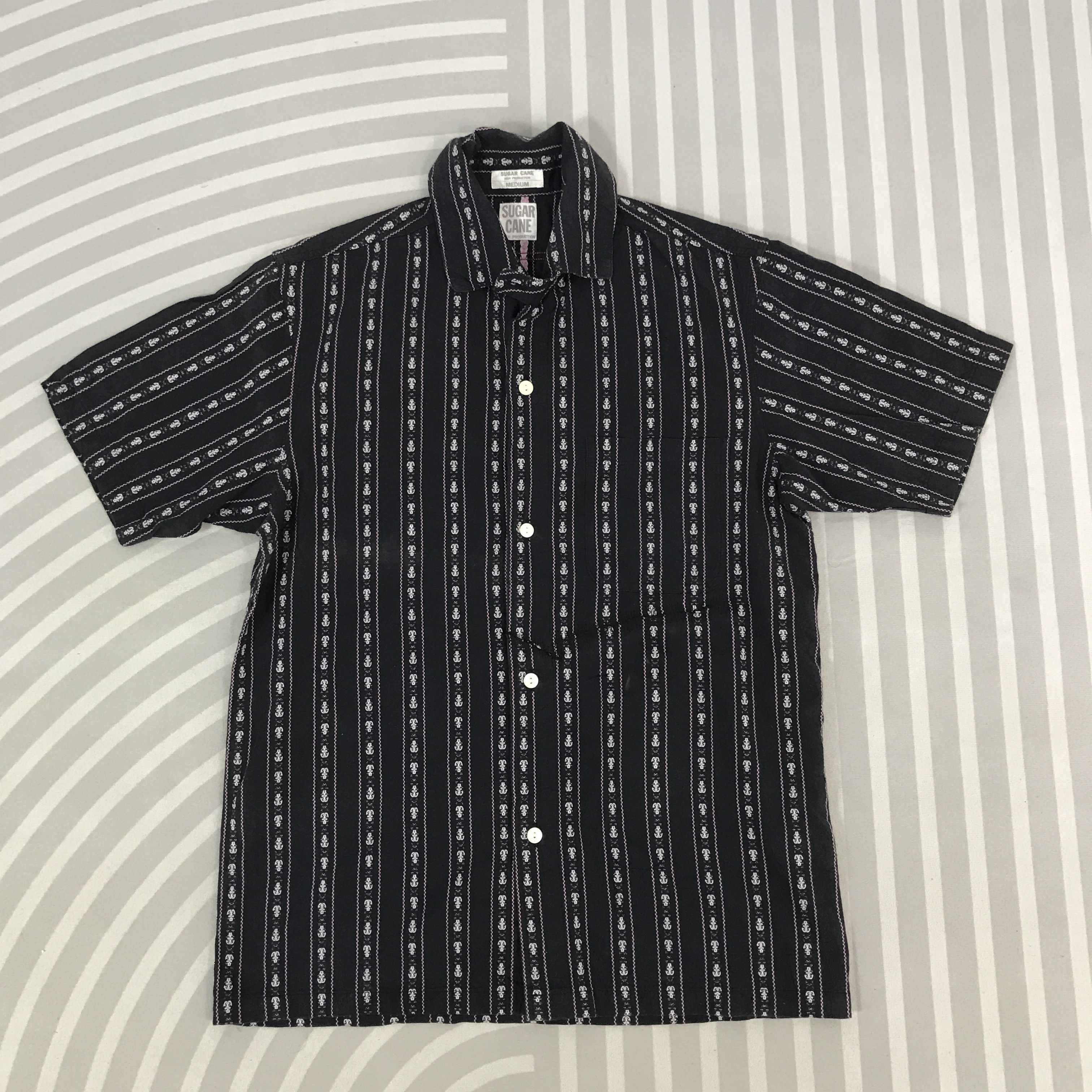Japanese Brand × Sugar Cane × Vintage Vintage Sugar Cane Striped Navajo Button up Shirt Size US M / EU 48-50 / 2 - 1 Thumbnail