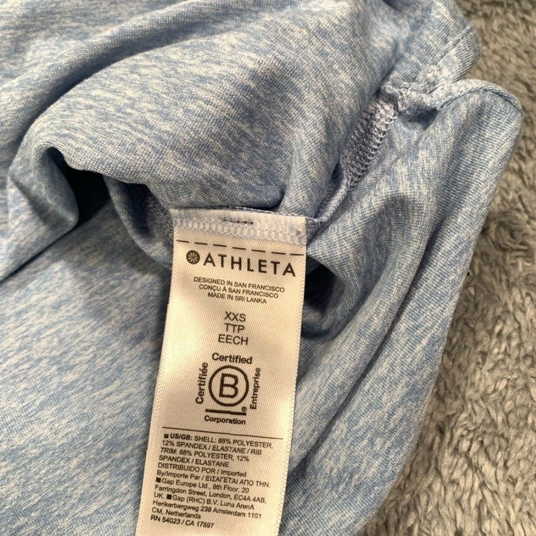 Athleta Athleta Tank Top Light blue Gray 2XS Women Tank Top 2XS Womens Trendy Casual Athletic Size XXS / US 00 / IT 34 - 3 Thumbnail