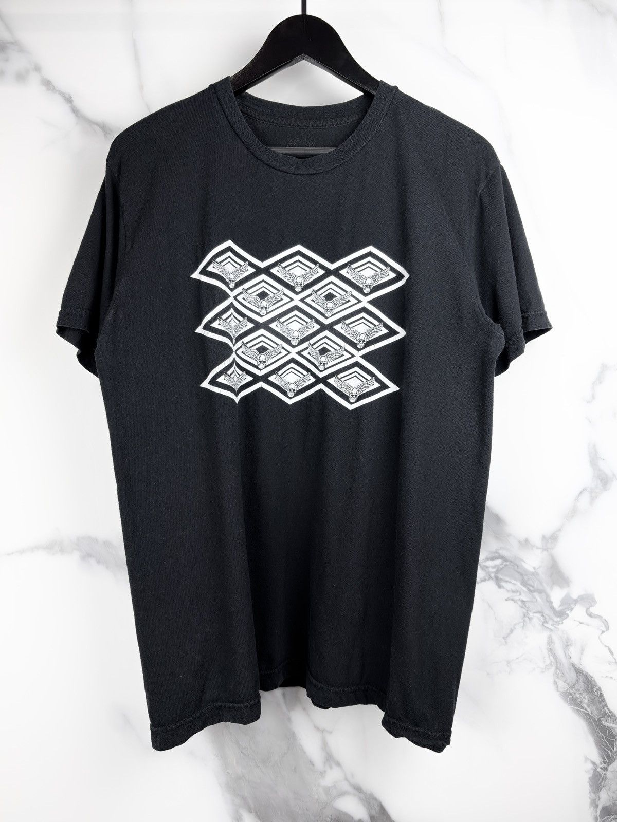 Chrome Hearts Chrome Hearts Foti Winged Skull Skeleton Tshirt Black Size US L / EU 52-54 / 3 - 2 Thumbnail