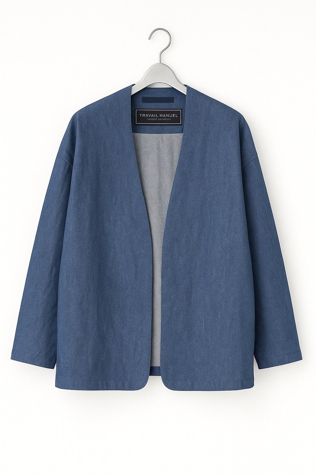 Travail Manuel Indigo Noragi-Style Jacket Japanese Minimalis