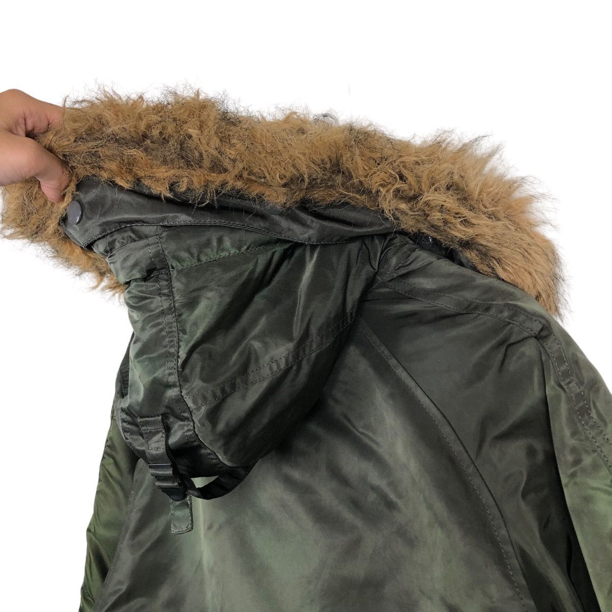 Alpha Industries 🔥Parka Jacket Alpha Industries Mink Fur Hoodie Size US S / EU 44-46 / 1 - 9 Thumbnail