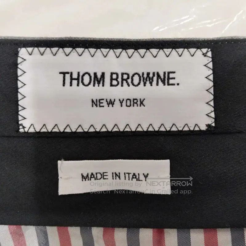 Thom Browne Thom Browne Pleated Skirt in Gray . Size 30" / US 8 / IT 44 - 4 Thumbnail