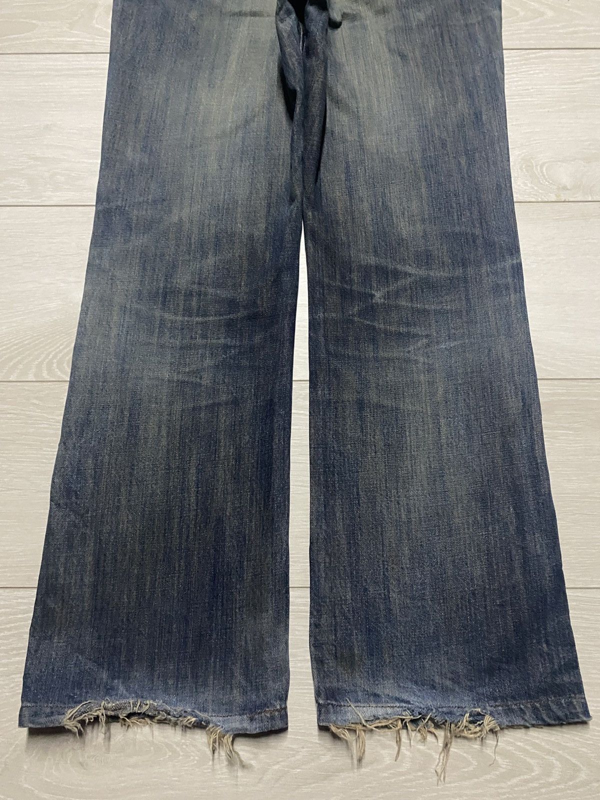 Hysteric Glamour Vintage Japanese Brand Gold Rush Bootcut Flare Jeans Size US 31 - 6 Thumbnail
