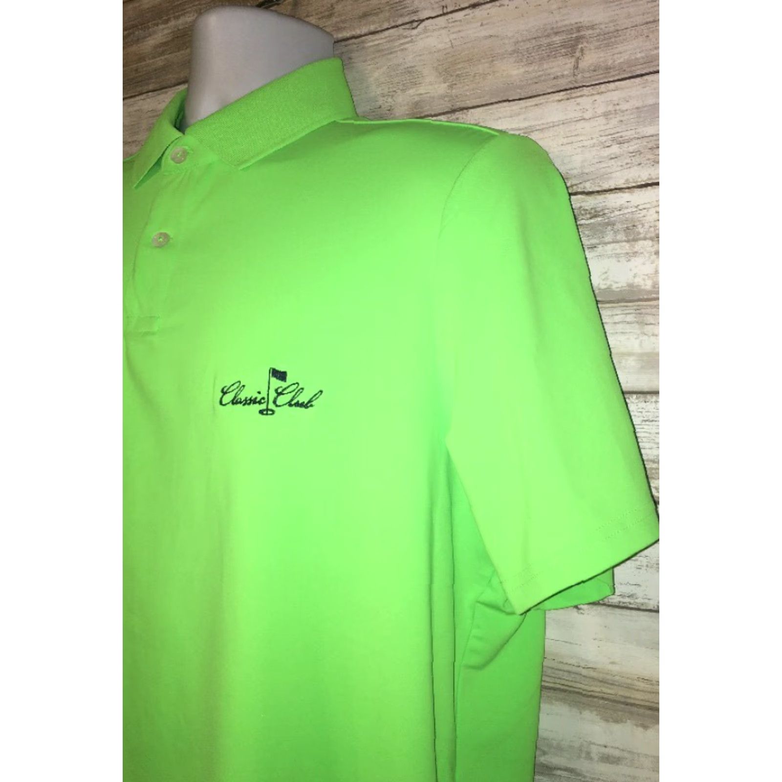 Polo Ralph Lauren Polo Ralph Lauren RLX Green Polo Shirt Mens M Short Sleeve Button-Up Polo Rugby Polyester Blend Men Green RLX Polo Shirt M Mens Size US M / EU 48-50 / 2 - 2 Thumbnail