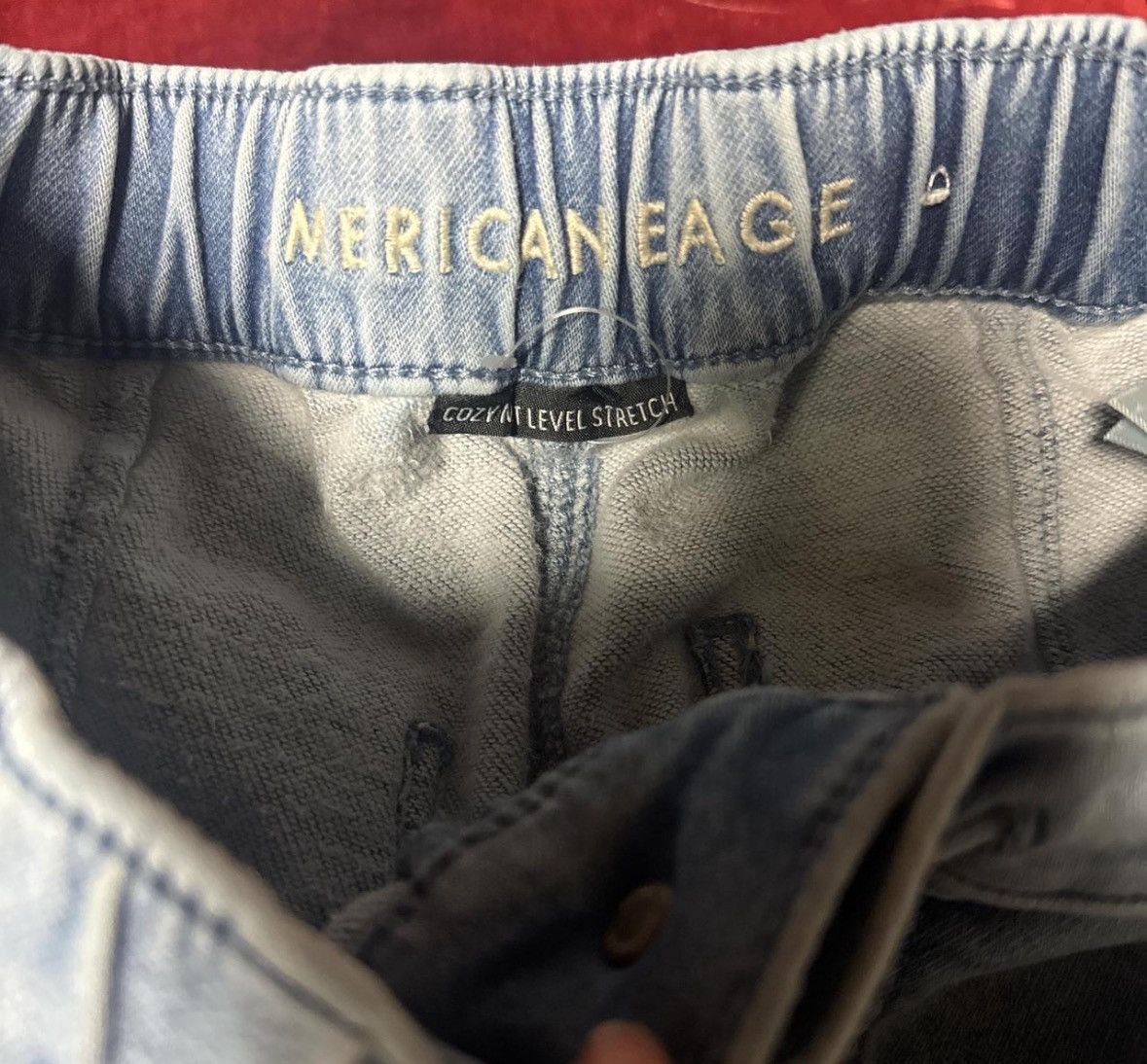 American Eagle Outfitters high rise jeans Size 24" / US 00 / IT 34 - 2 Thumbnail