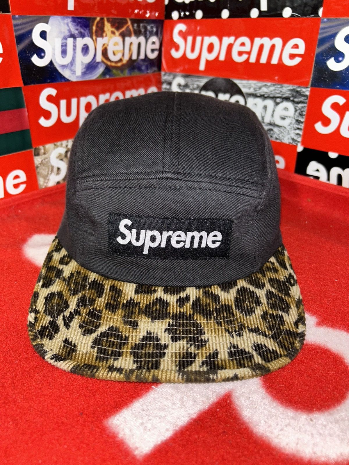Supreme Supreme Bones Logo 5 Panel Navy Camp Cap SS21 NEW | Grailed