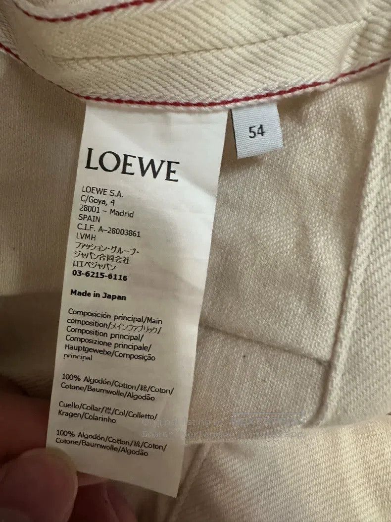 Loewe Loewe FW24 Solid Color Lapel Zipper Loose Straight Sleeve Size US L / EU 52-54 / 3 - 5 Thumbnail