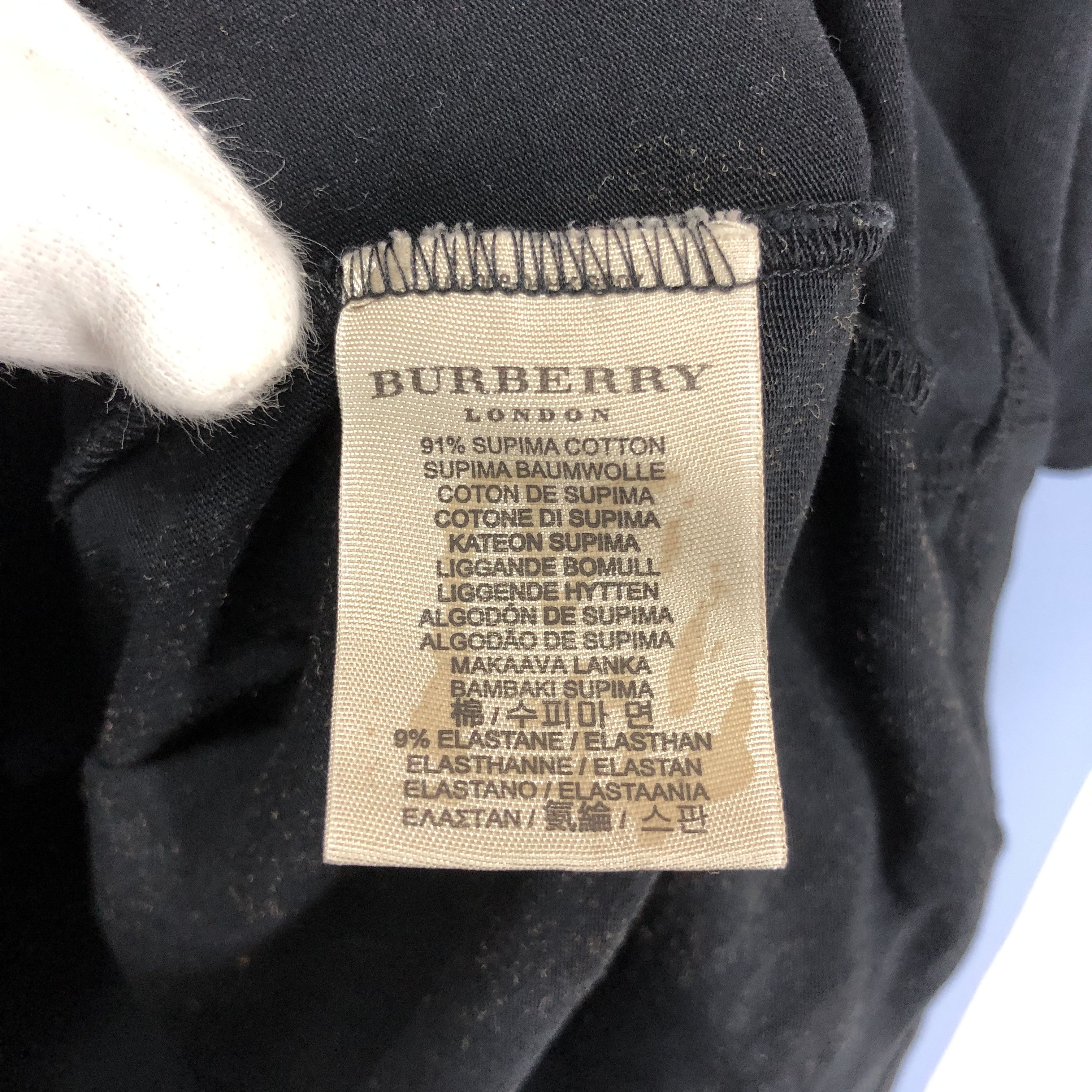 Burberry BURBERRY LONDON Small Logo T Shirt #1605/02 Size S / US 4 / IT 40 - 5 Thumbnail