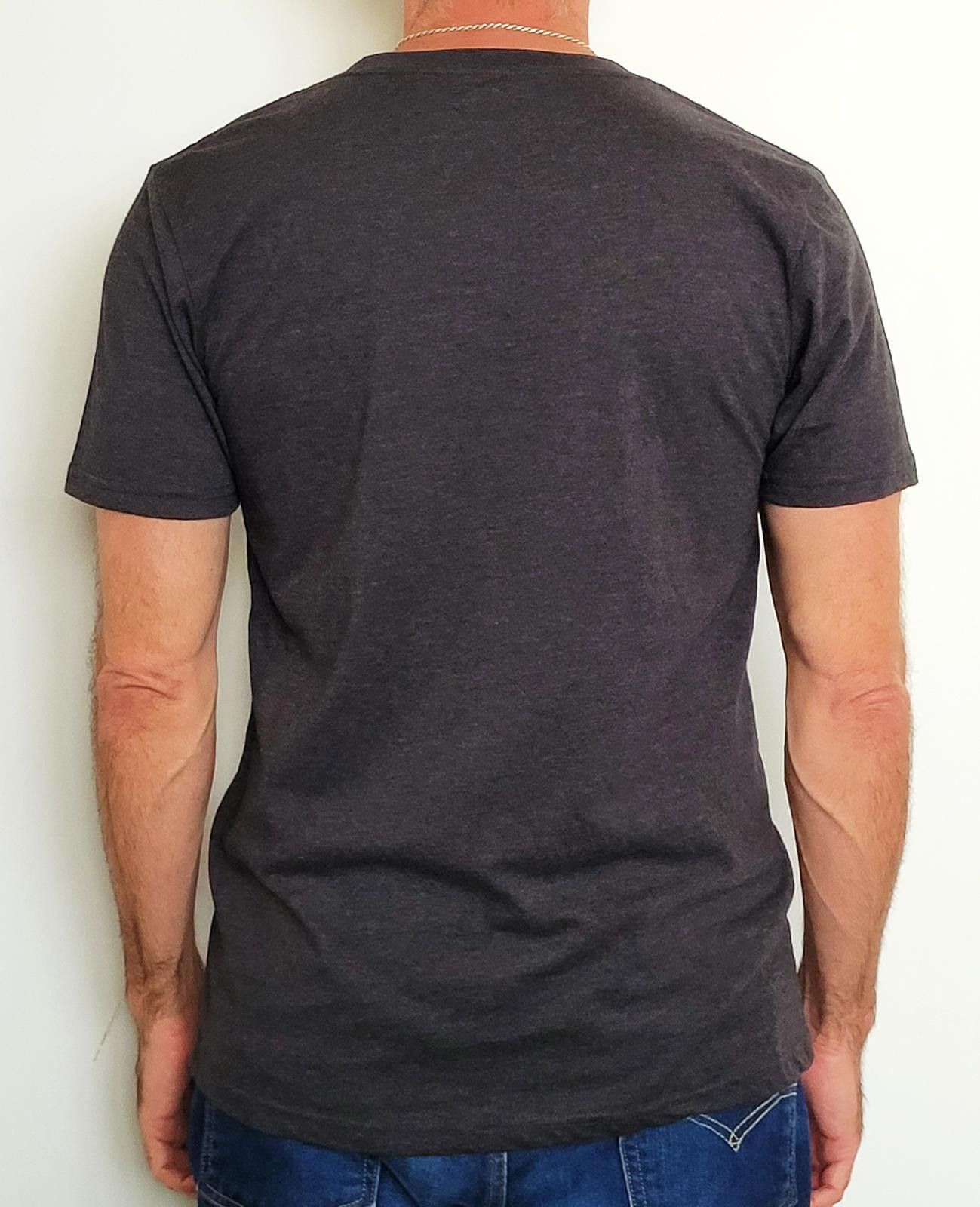 Other #2 Dad Men's Medium Graphic T-Shirt Dark Gray Yellow Trophy Size US M / EU 48-50 / 2 - 2 Thumbnail