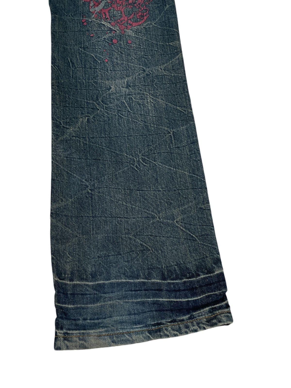 If Six Was Nine Very Rare Vintage Japanese Brand Rain Tactical Jeans 2000s Size US 31 - 6 Thumbnail