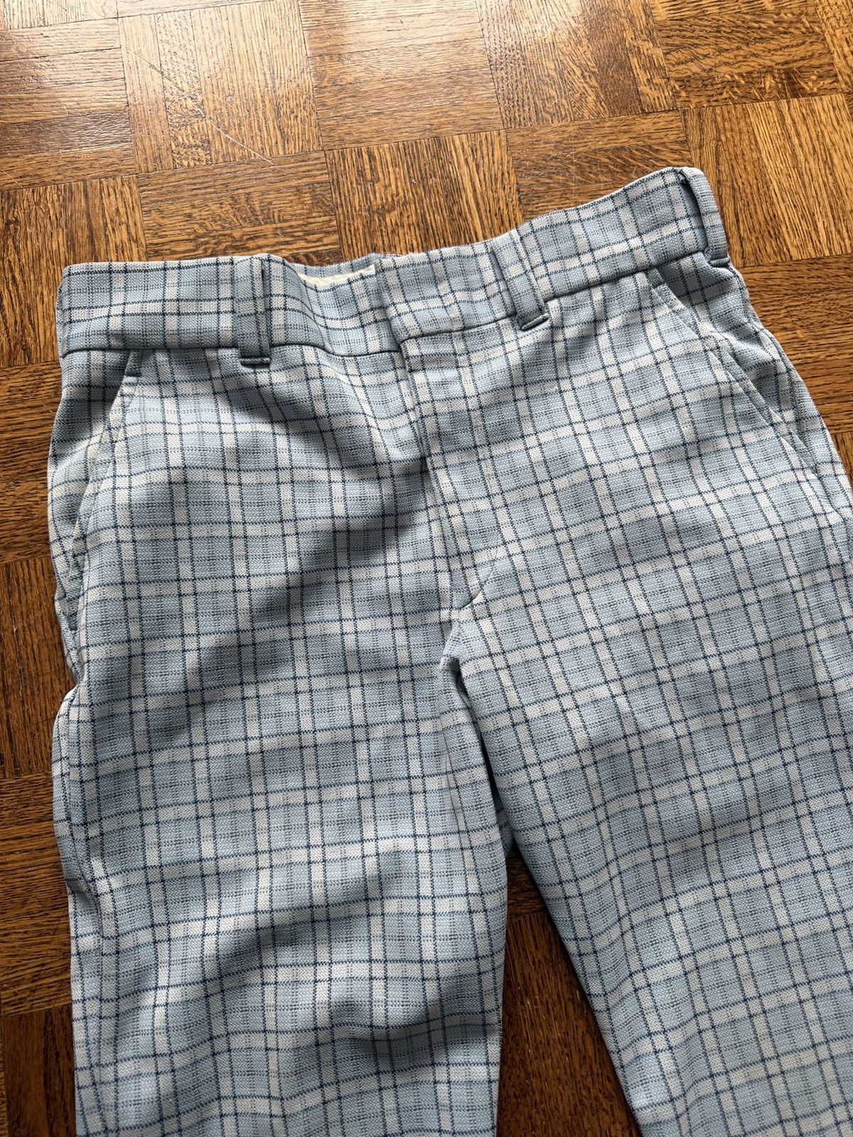 Vintage Vintage 60s Plaid Bootcut Bell Bottom Flared Pants Size US 34 / EU 50 - 7 Thumbnail
