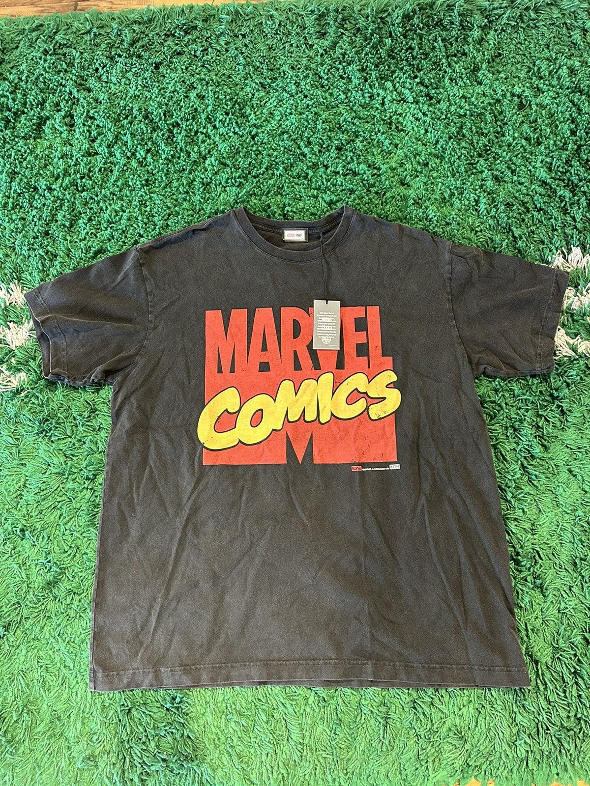 Kith × Marvel Comics Kith x Marvel Comics Tee Black Size US XL / EU 56 / 4 - 2 Thumbnail