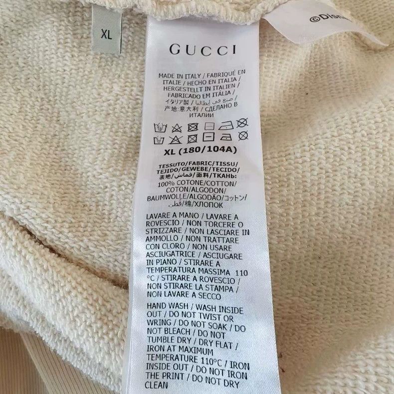 Gucci Gucci Disney Disney co-branded Mickey Minnie sweatshirt 250 Size US XL / EU 56 / 4 - 4 Thumbnail