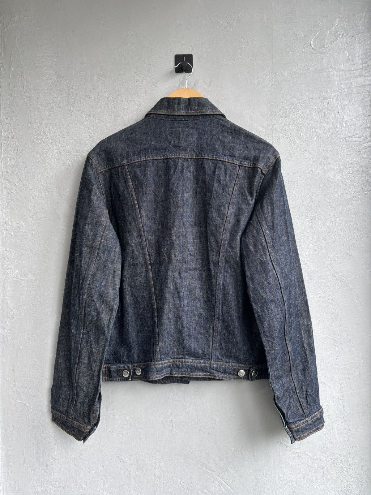 W&LT W&LT 90s raw denim bolts jacket Size US M / EU 48-50 / 2 - 7 Thumbnail